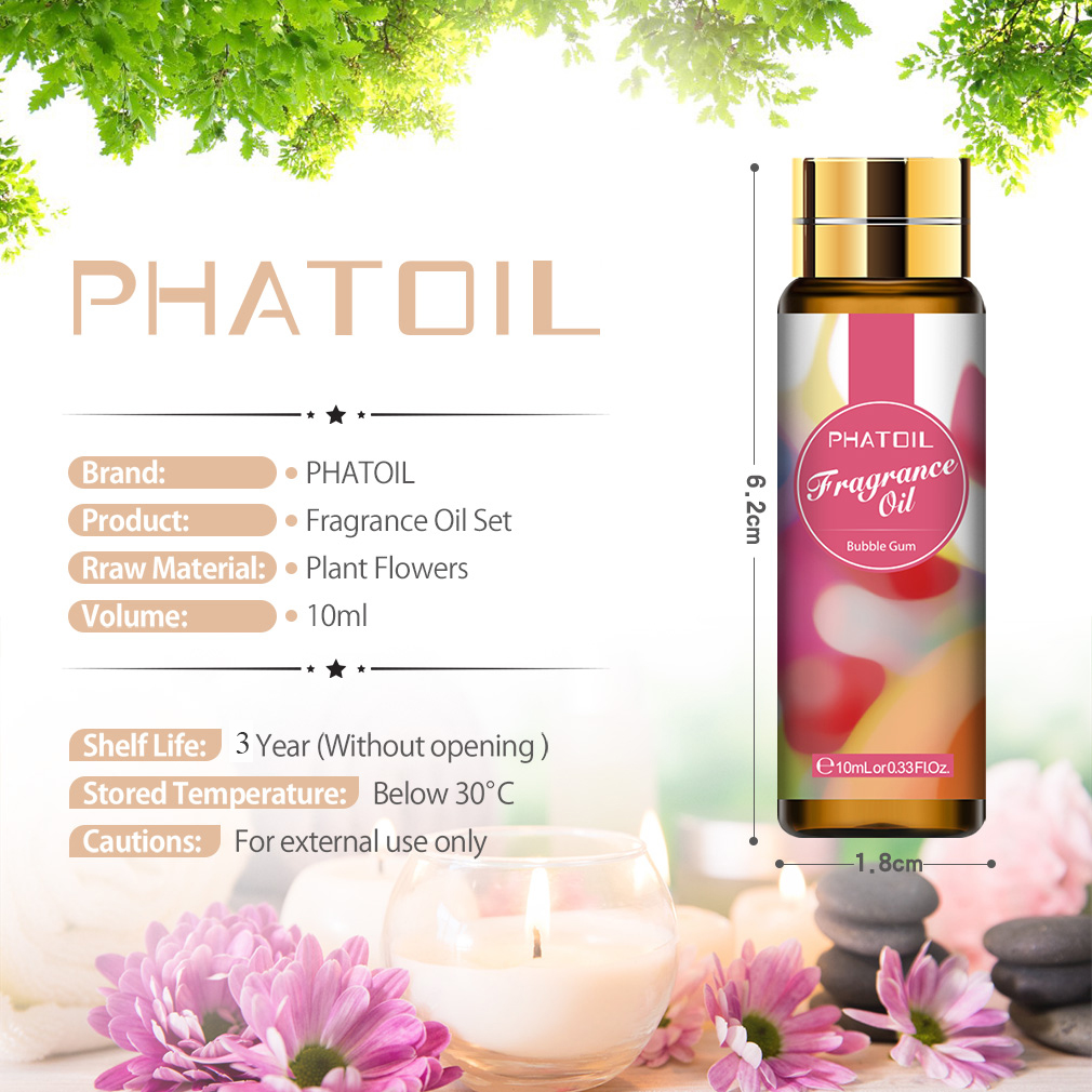 PHATOIL 9pcs 10ml Fragrance Oi - огляд і ціна Perfume Fragrance Soap