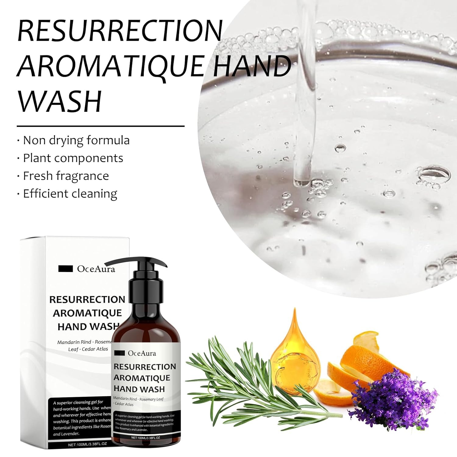 100ML Aromatic Hand Sanitizer  - огляд і ціна Perfume Fragrance Soap