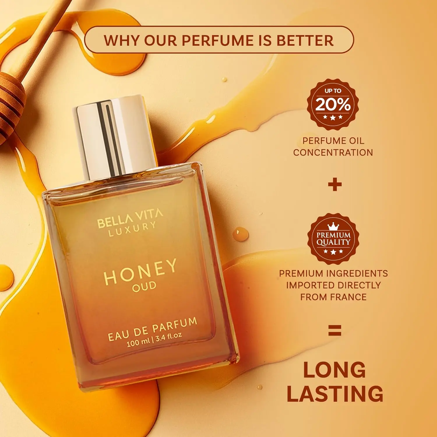 BellaVita Luxury Honey Oud EDP - огляд і ціна Perfume Fragrance Families