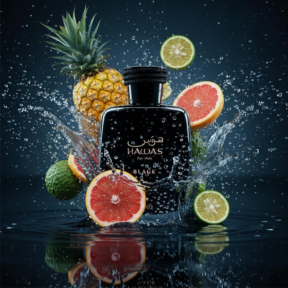 Hawas Black by Rasasi for Men  - огляд і ціна Perfume Fragrance Man