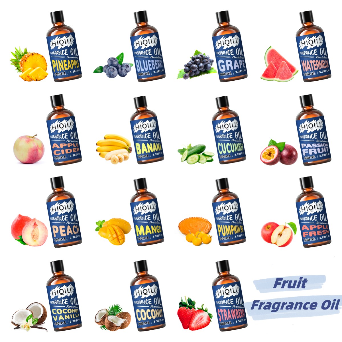 HIQILI 100mL Fruit Fragrance O - огляд і ціна Perfume Fragrance Soap