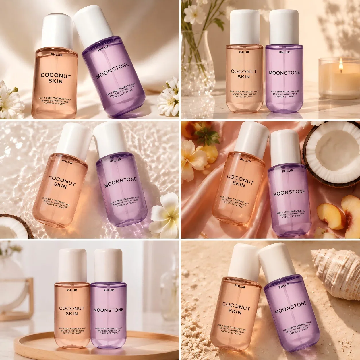 PHLUR Coconut Skin & Moonstone - огляд і ціна Perfume Fragrance Tous